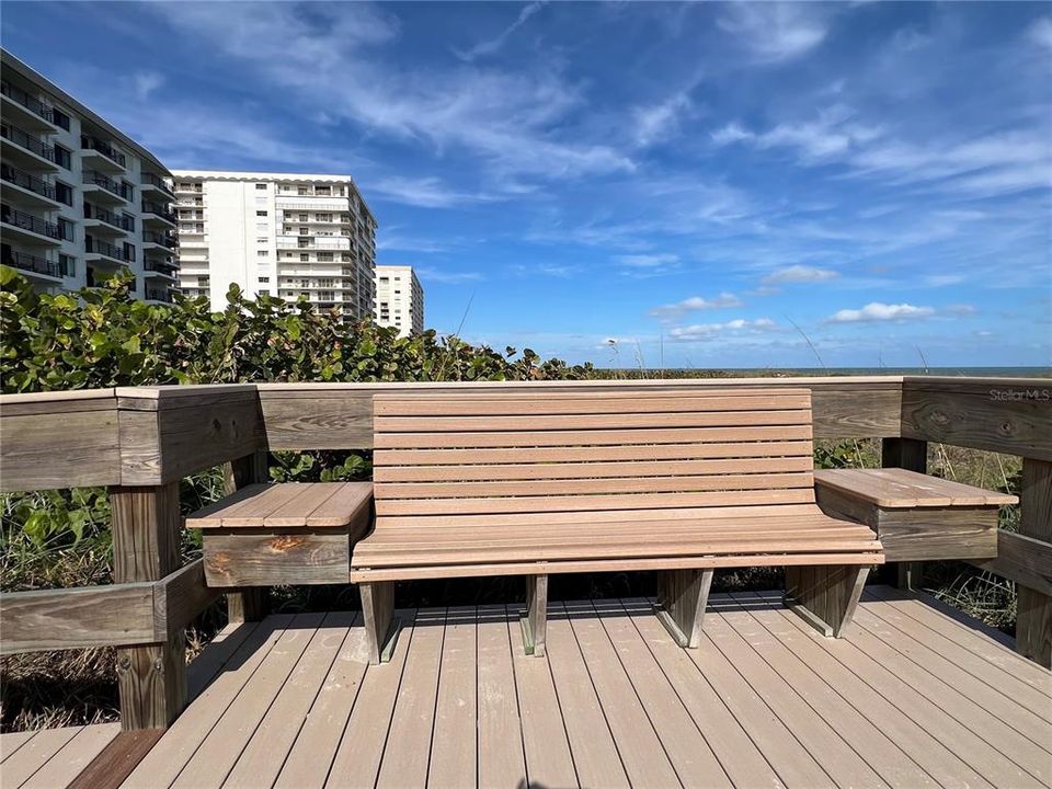 Bench on the Walkway