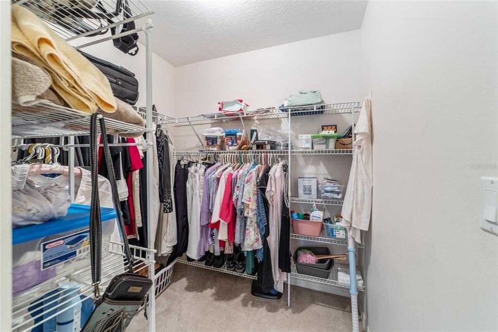 PRIMARY BEDROOM WALK-IN CLOSET