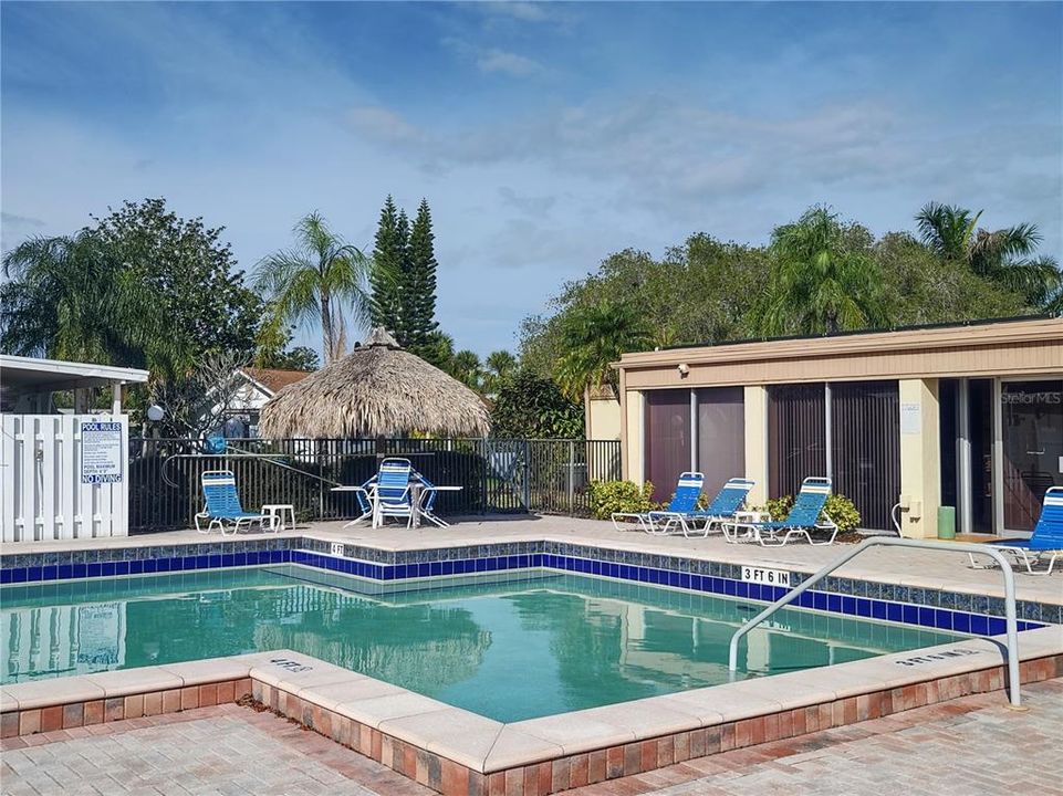 Gorgeous heated inground pool.