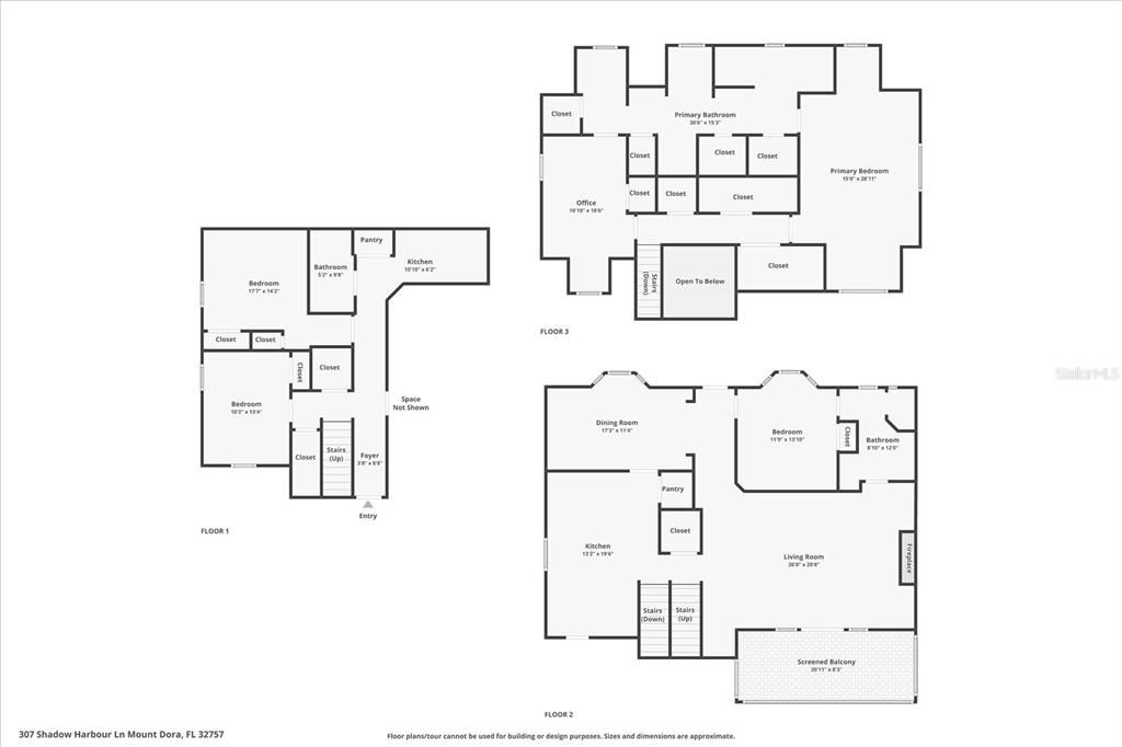 Combined floor plan