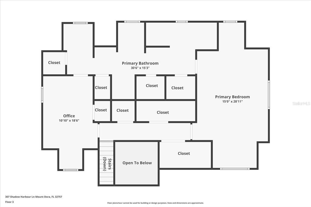 Third Floor floor plan