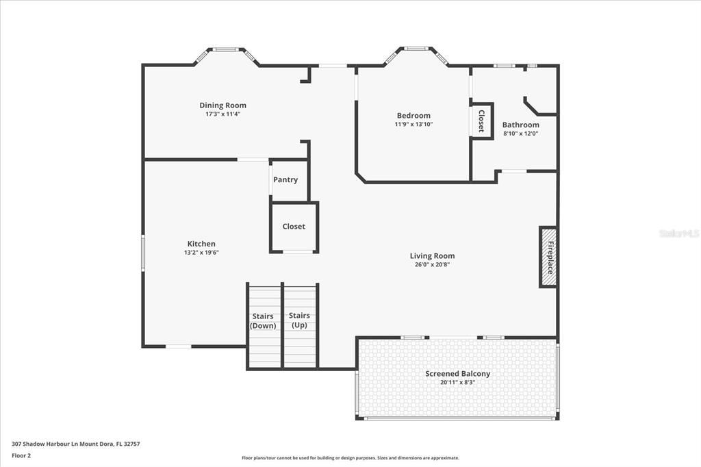 Second Floor floor plan