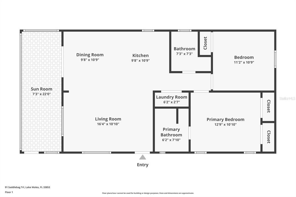 En Venta: $229,000 (2 camas, 2 baños, 960 Pies cuadrados)