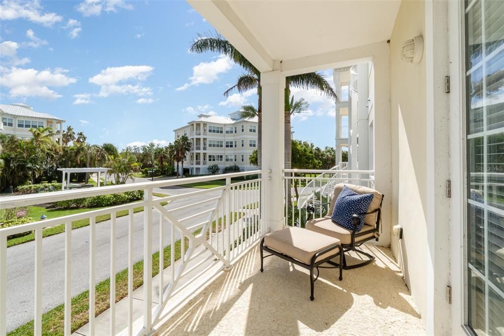 Balcony off the Primary Suite