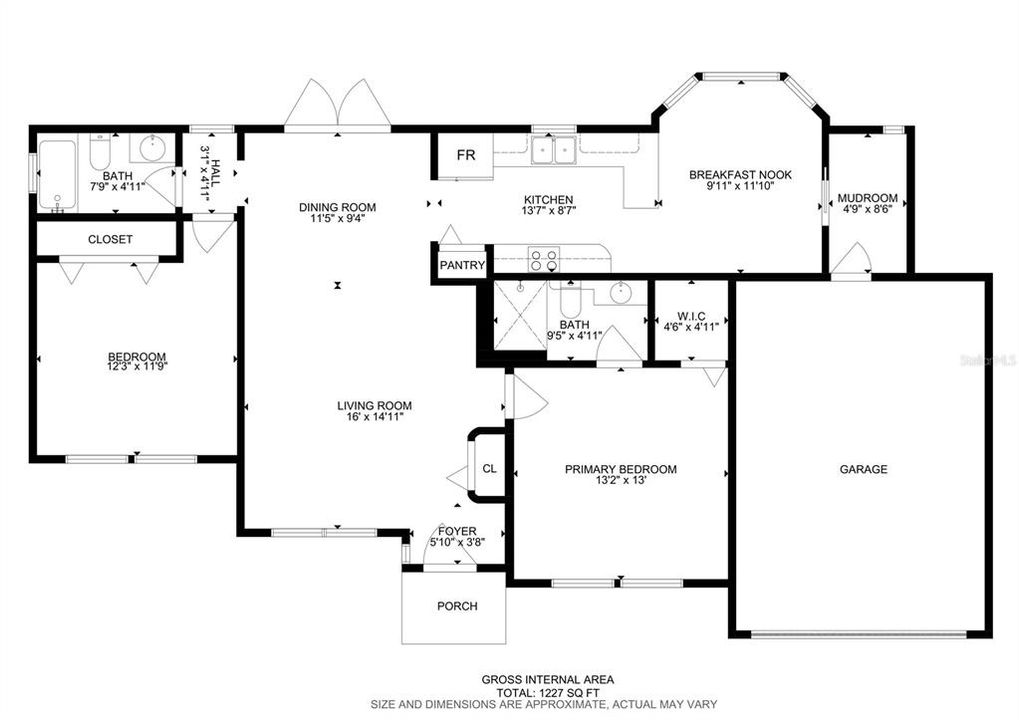 Active With Contract: $304,900 (2 beds, 2 baths, 1213 Square Feet)