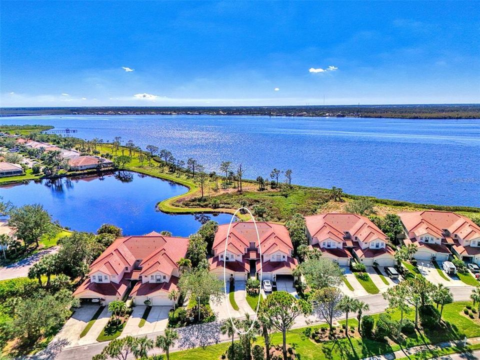 WELCOME HOME TO 4604 CLUB DR 201 OVERLOOKING PRIVATE POND AND BEAUTIFUL VIEWS OF THE MYAKKA RIVER!