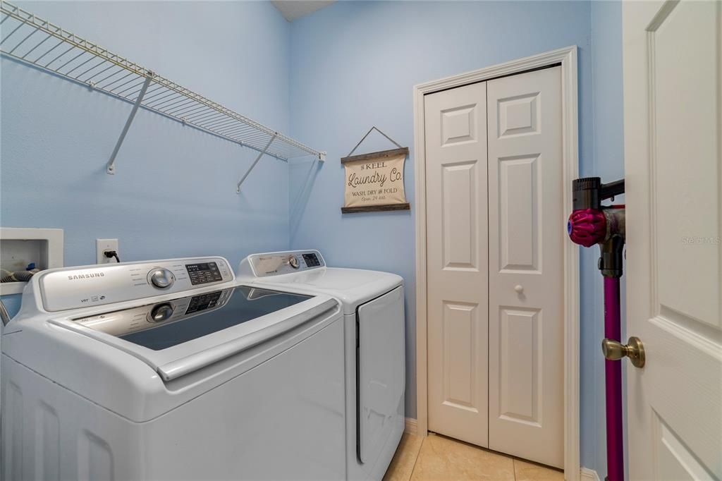 Large laundry room downstairs