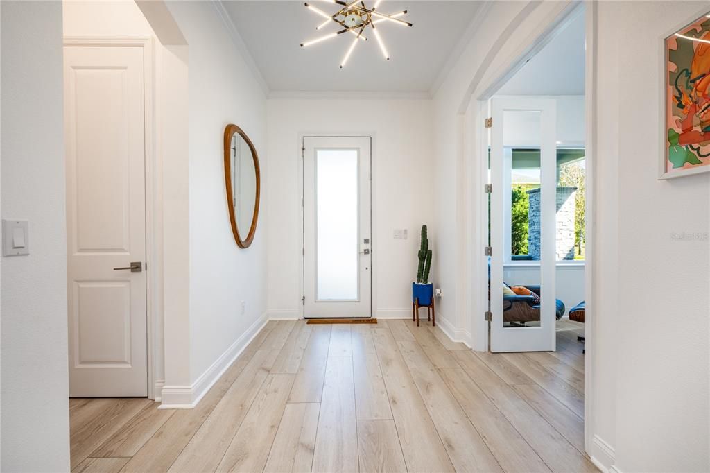 Light & bright foyer!