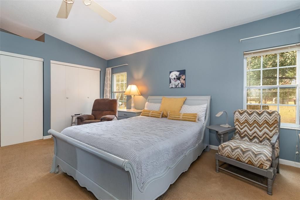 In-Law Suite: Bedroom with view of Closets