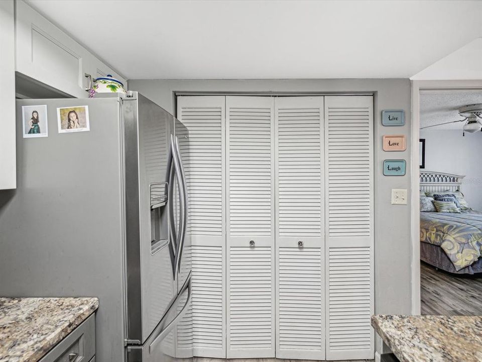 washer and dryer closet