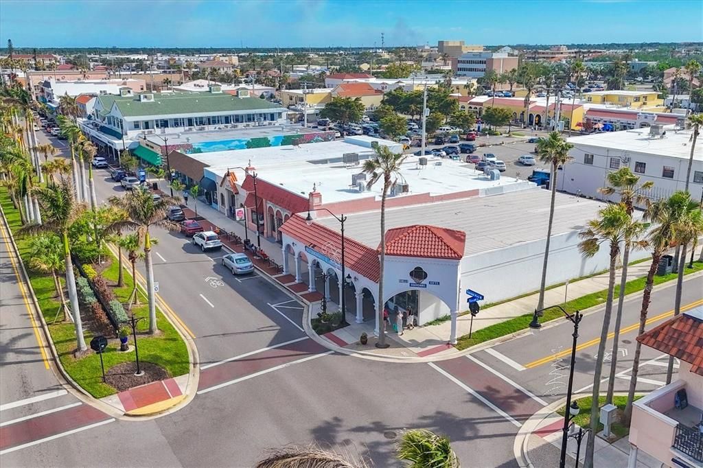 Aerial views of Venice Avenue