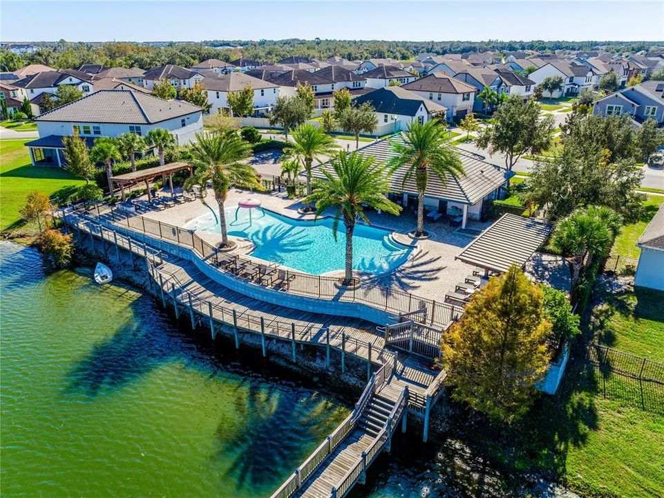 Residents of Lake Preserve have their choice of fabulous amenities, from a clubhouse, waterfront pool with cabana style seating, dock on Lake Preserve, COMMUNITY BOAT RAMP, park, playground, walking trails and more.