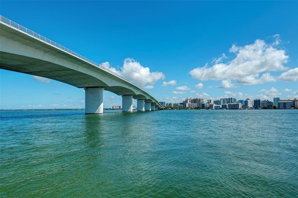 Ringling Bridge to downtown