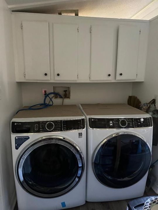 Laundry closet