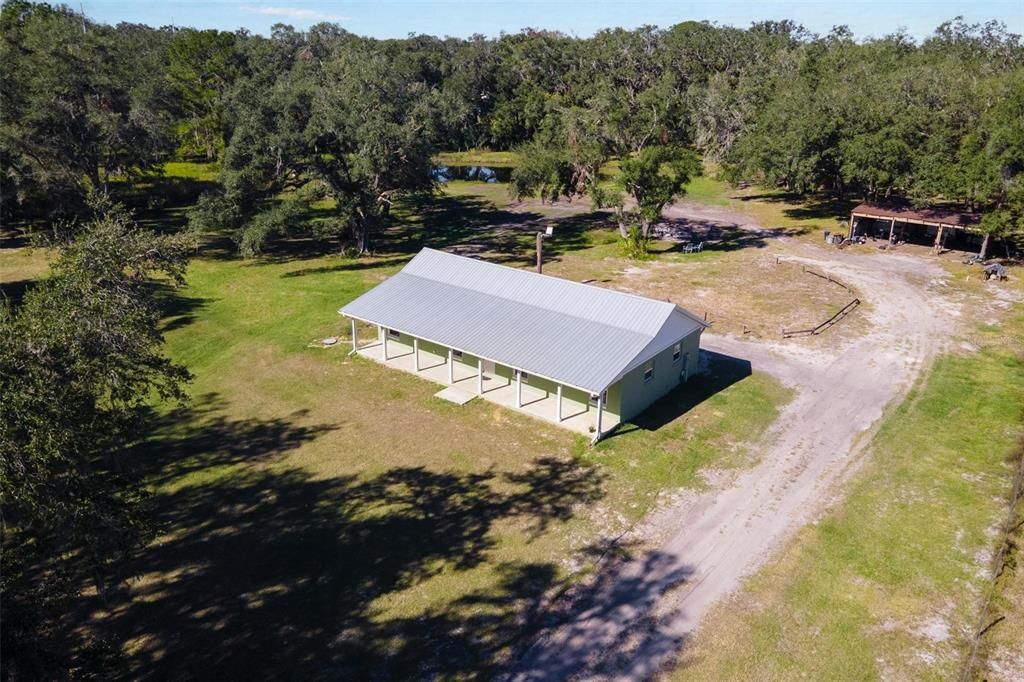 Aerial of Front Exterior