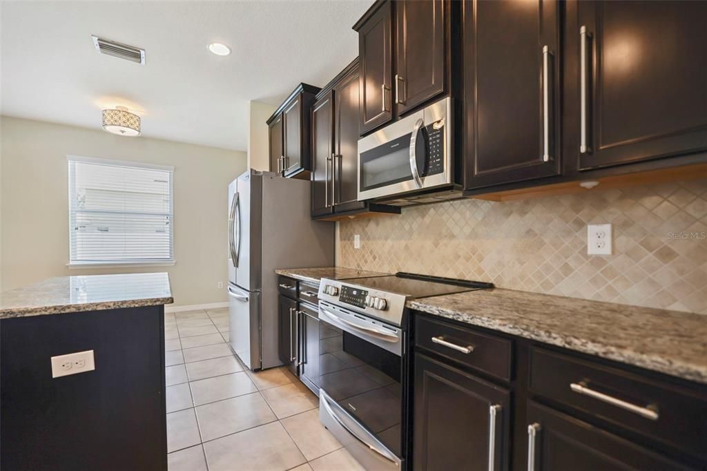 Stove top and Counters