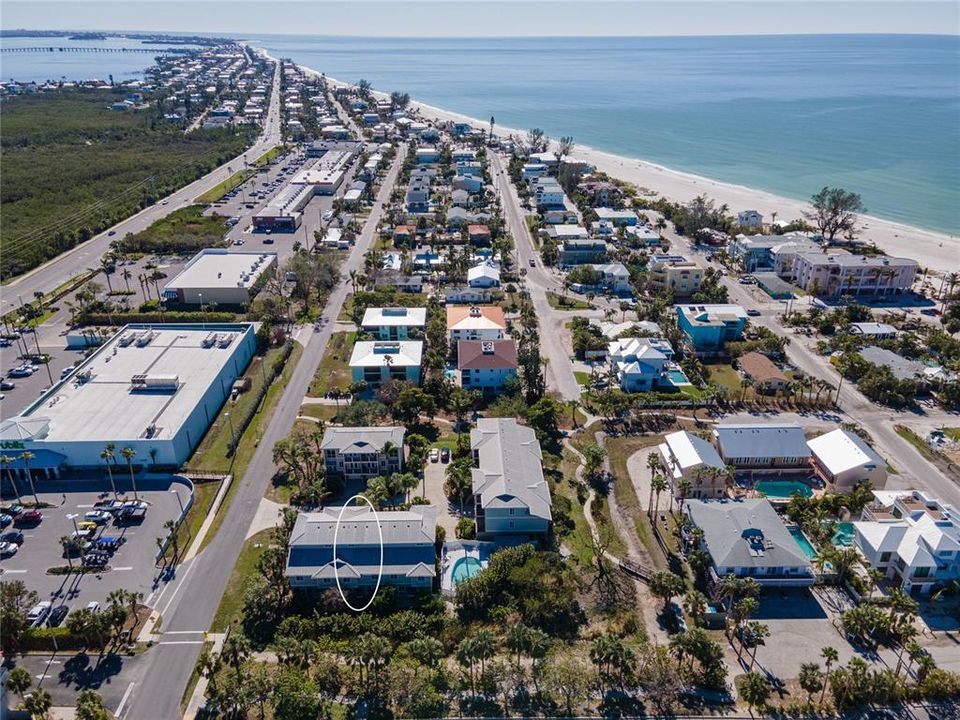 A view to the South Leading to Bradenton Beach, Longboat Key, Sarasota