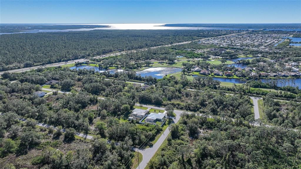 Great views looking towards Charlotte Harbor and Boca Grand Pass area