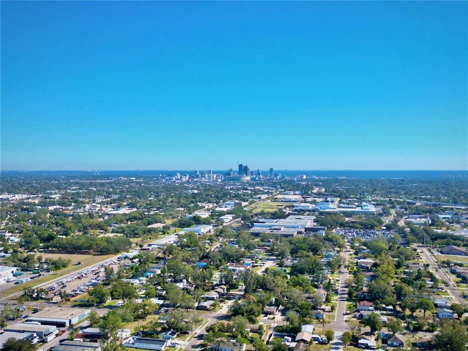 Downtown St Pete in the distance