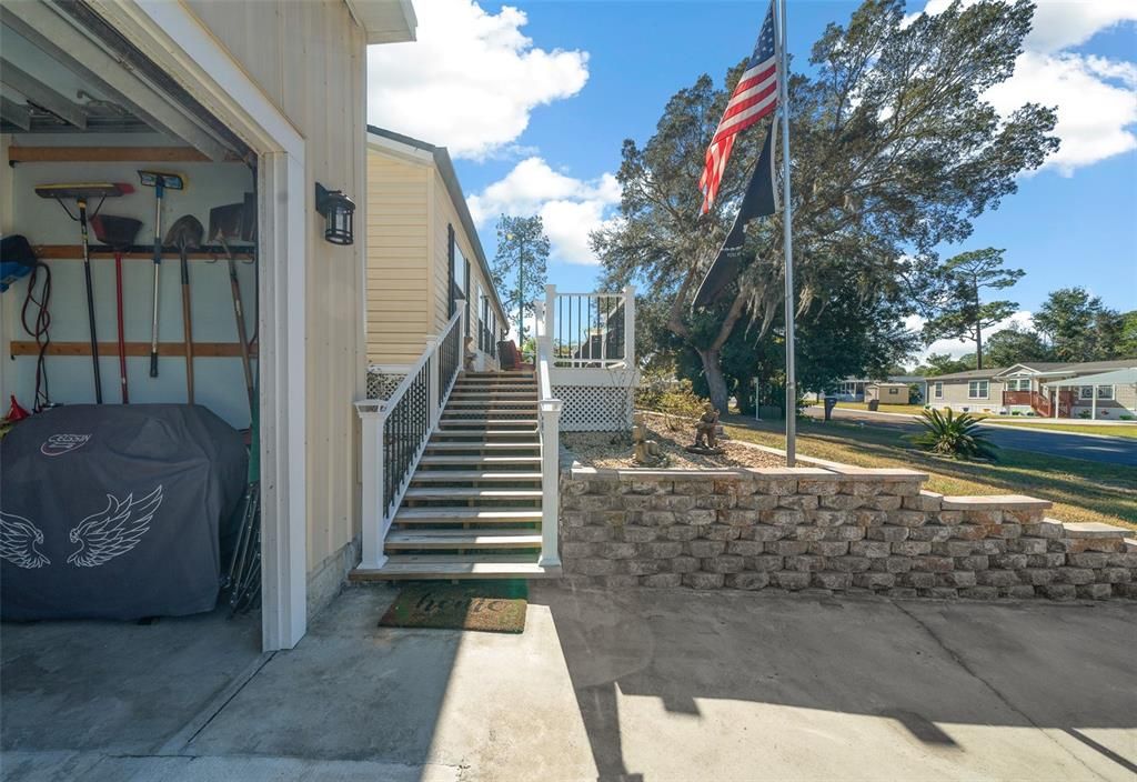 Front porch access