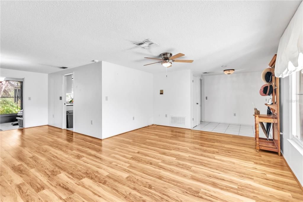 Living Room, Dining Room Combo