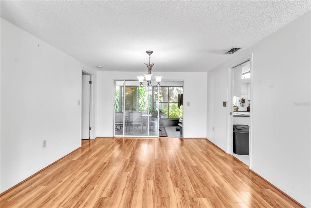 Dining Room, Looking Into The Covered Patio