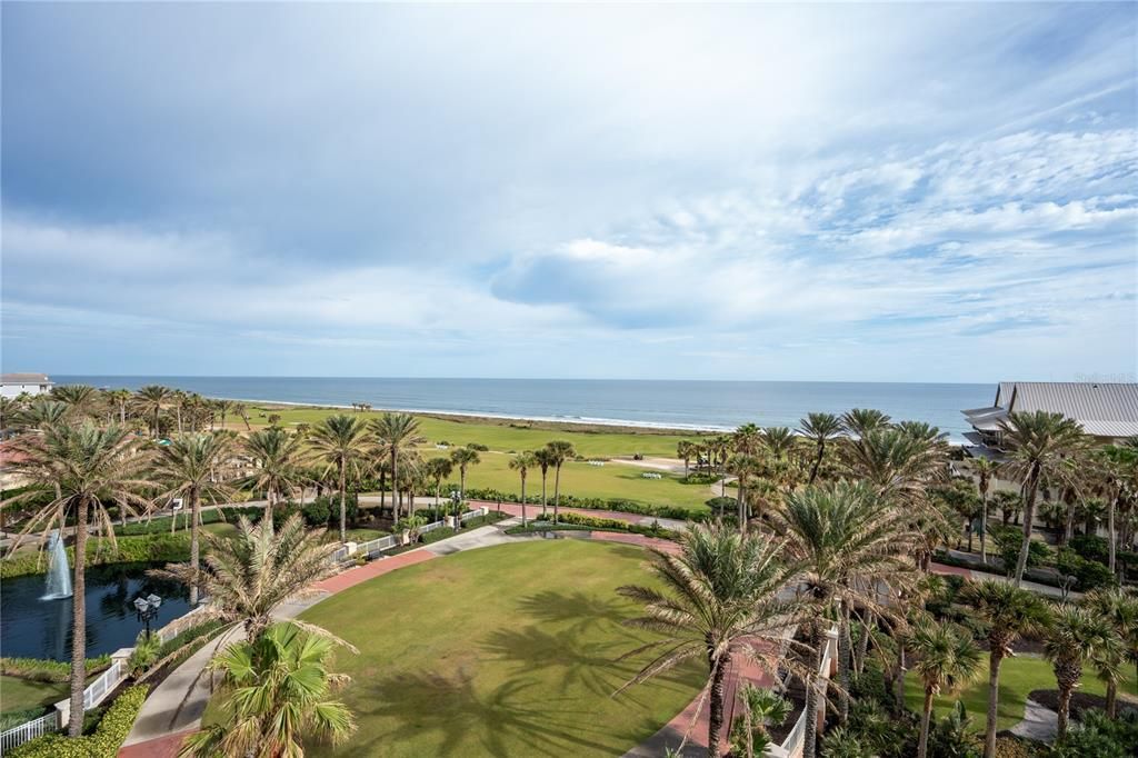 View from balcony off family room