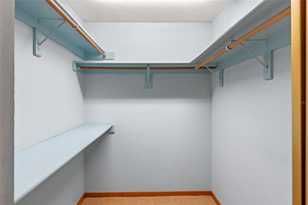 Primary Bedroom Walk in Closet