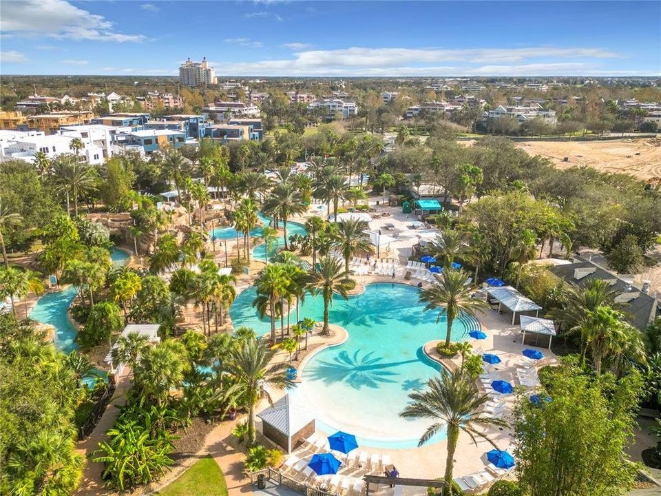 The lazy river pool is not just a place for swimming; it’s a destination for relaxation and quiet enjoyment, offering a gentle flow that allows everyone to unwind in the ultimate comfort.