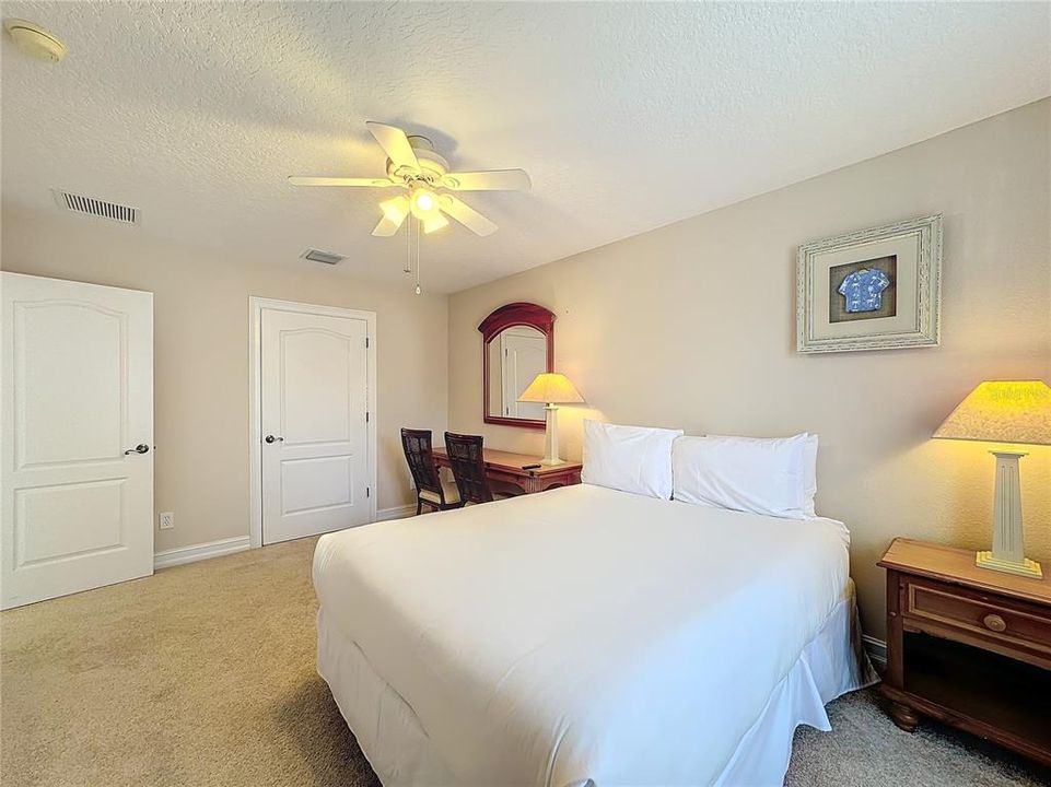 Spacious guest quarters will house several of your friends or family members.