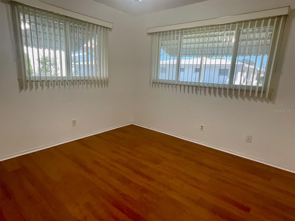 Guest bedroom front of house