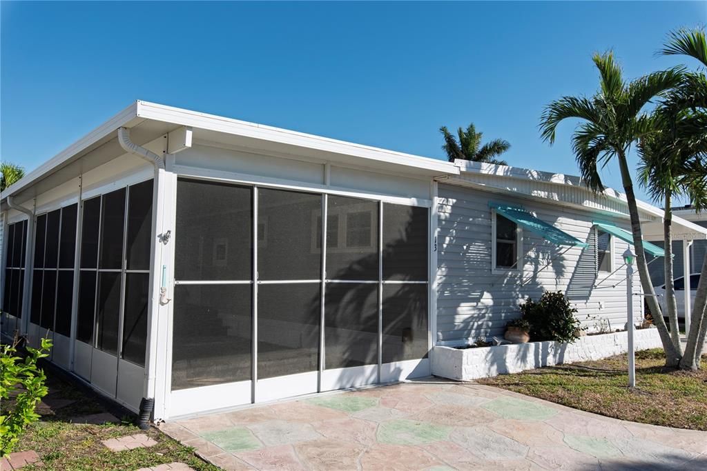 Screened Carport