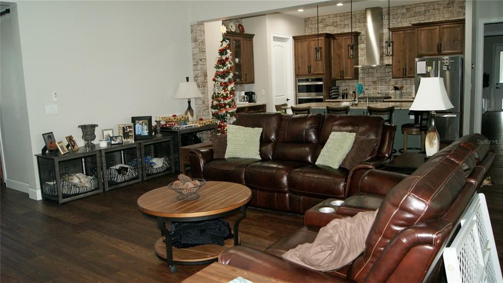 Family Room with Fireplace