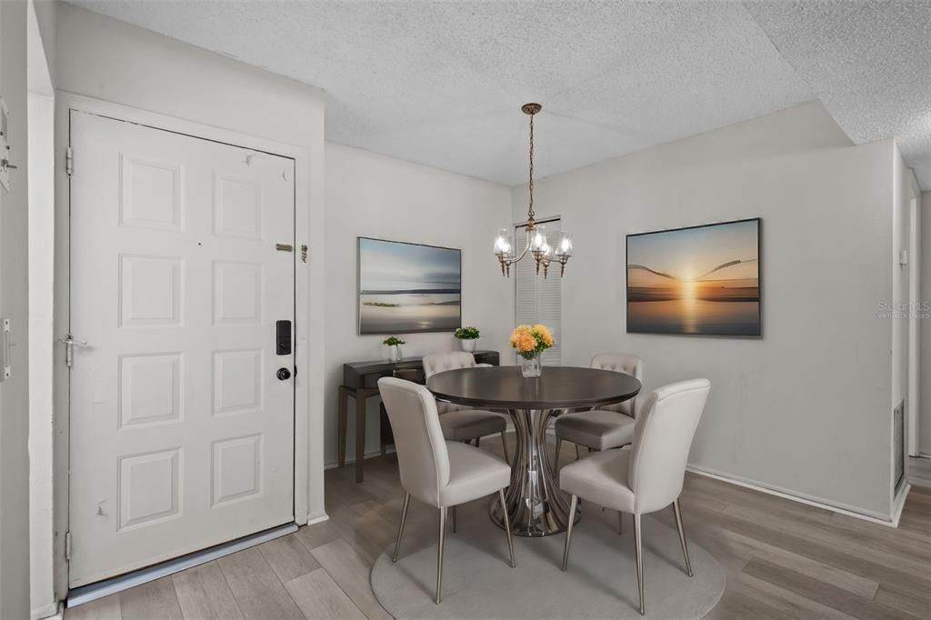 Dining Area at front - Virtually Staged