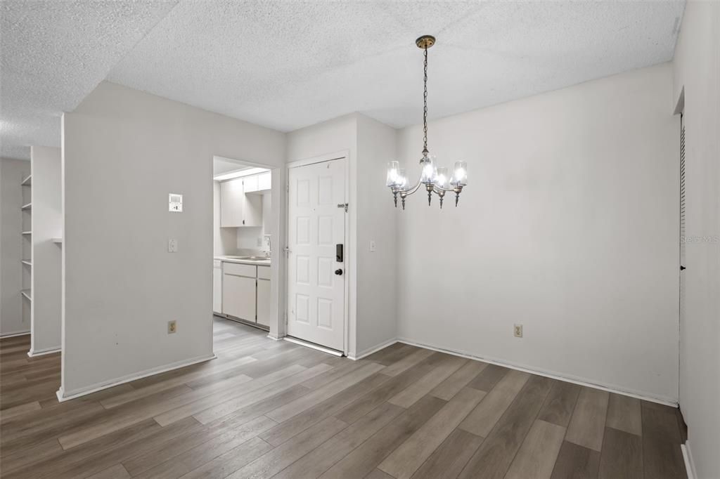 Dining Area at front without staging