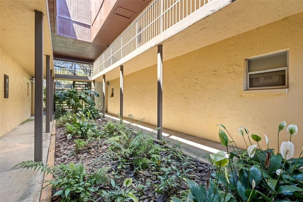 Courtyard of Building