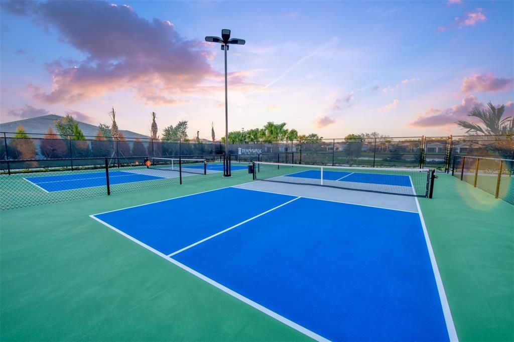 Pickleball courts