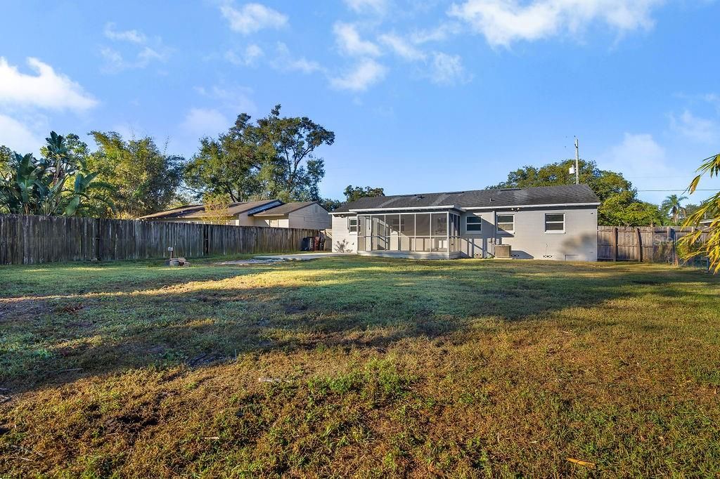 Back View of the House