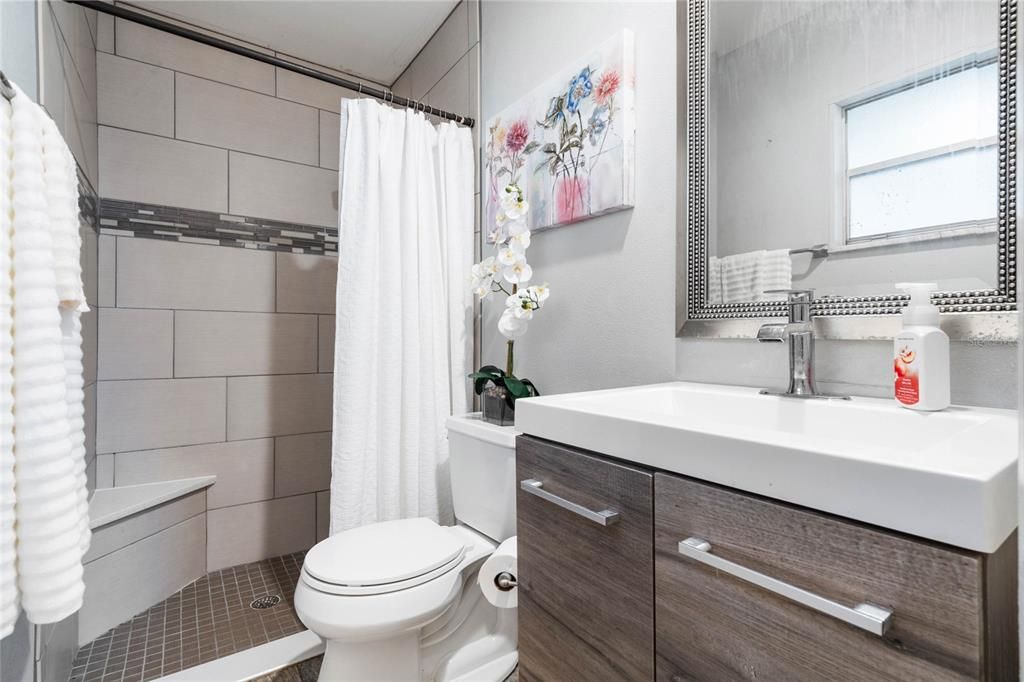 Primary Bathroom with Walk In Shower