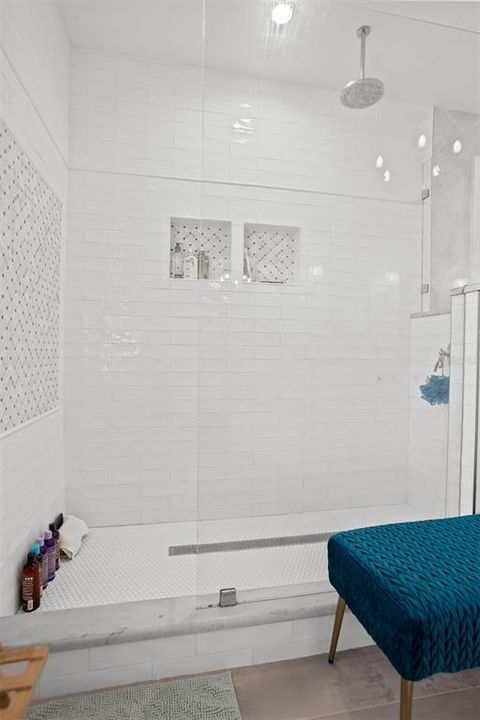 Walk-In Shower in Primary Bathroom