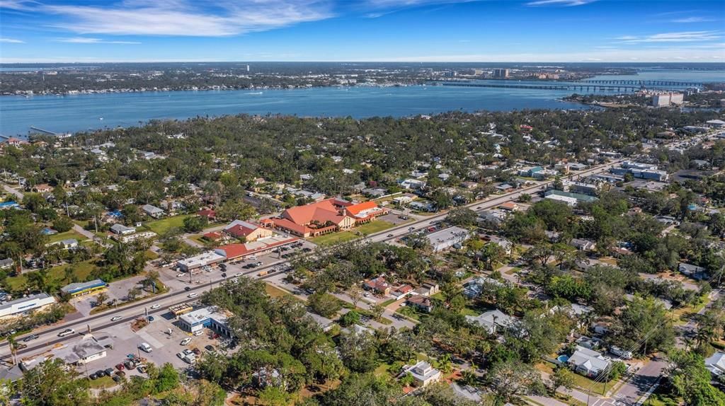 Less than 2 miles to downtown Bradenton. 5 miles across that bridge to Detwiler's Farm Market