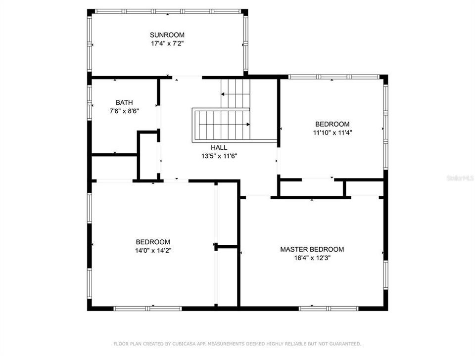 2nd Floor: bedrooms are mislabeled; the primary bedroom has 3 closets and is located nearest the bath