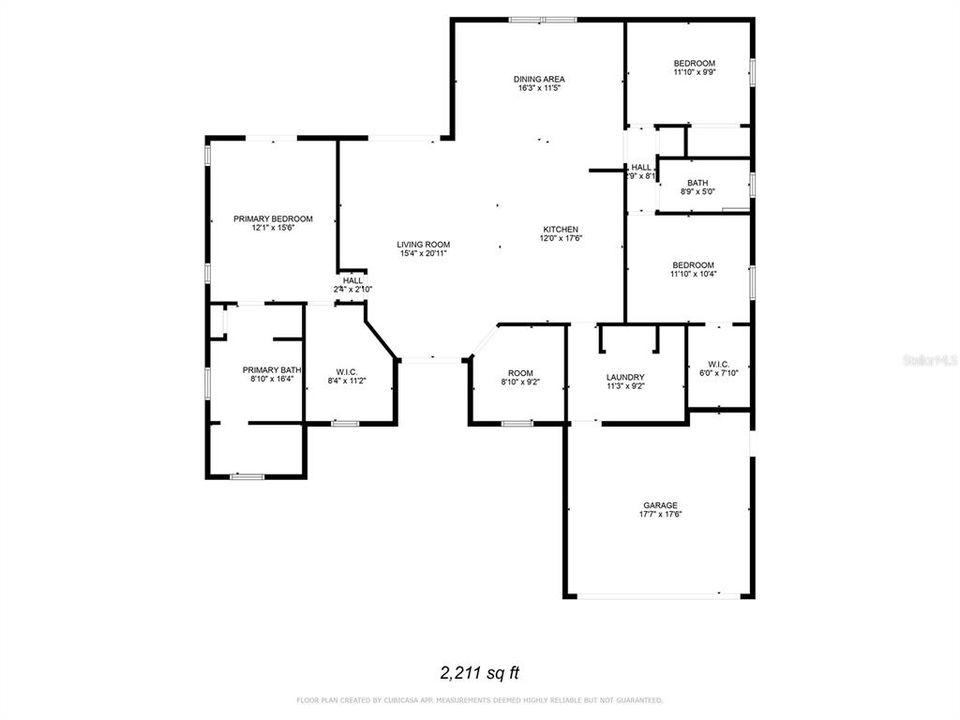 На продажу: $499,000 (3 спален, 2 ванн, 2211 Квадратных фут)