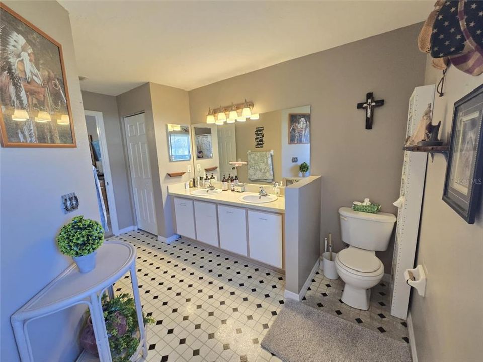 Master bathroom