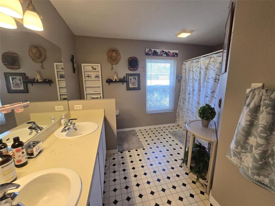 Master bathroom