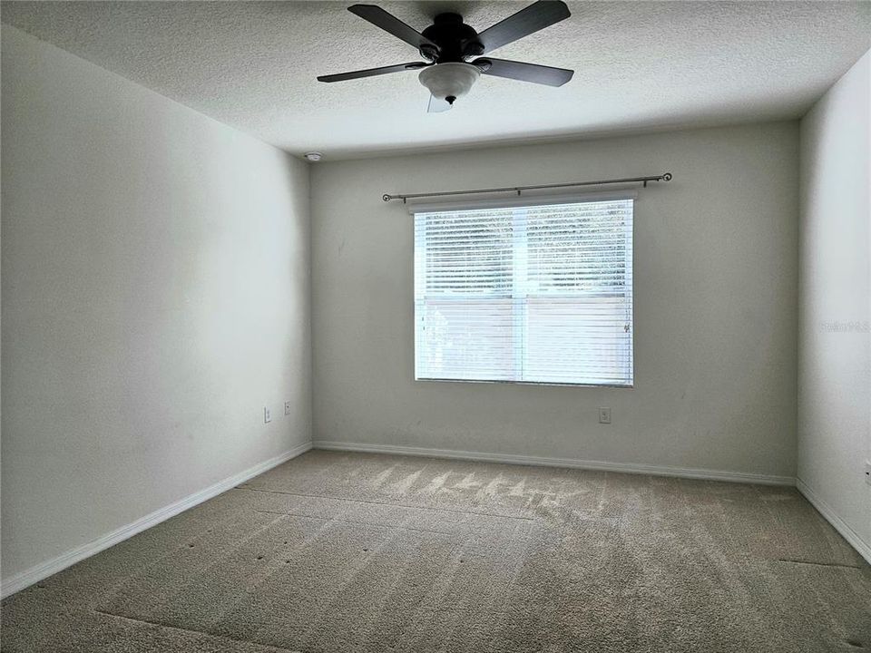 Master Bedroom with view of yard