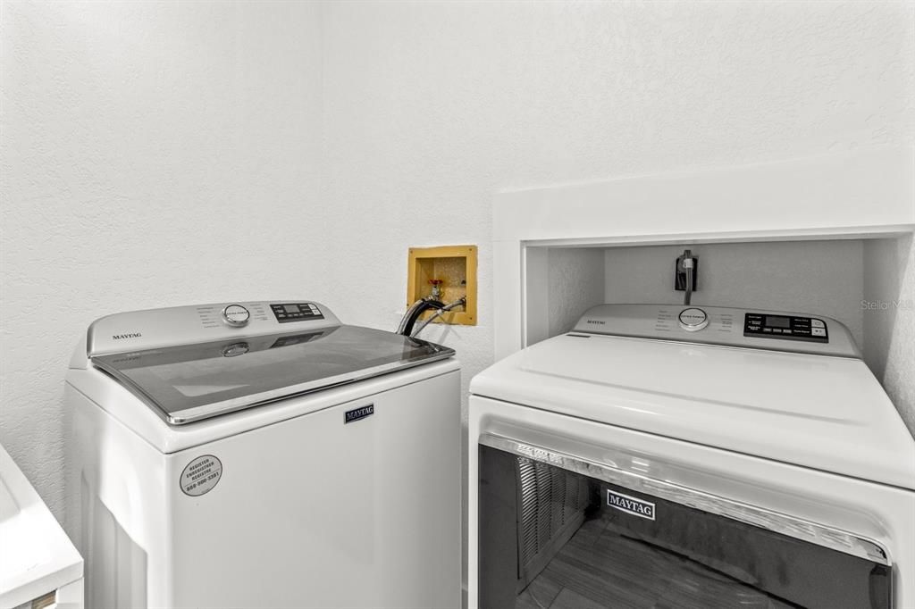 Utility room off kitchen