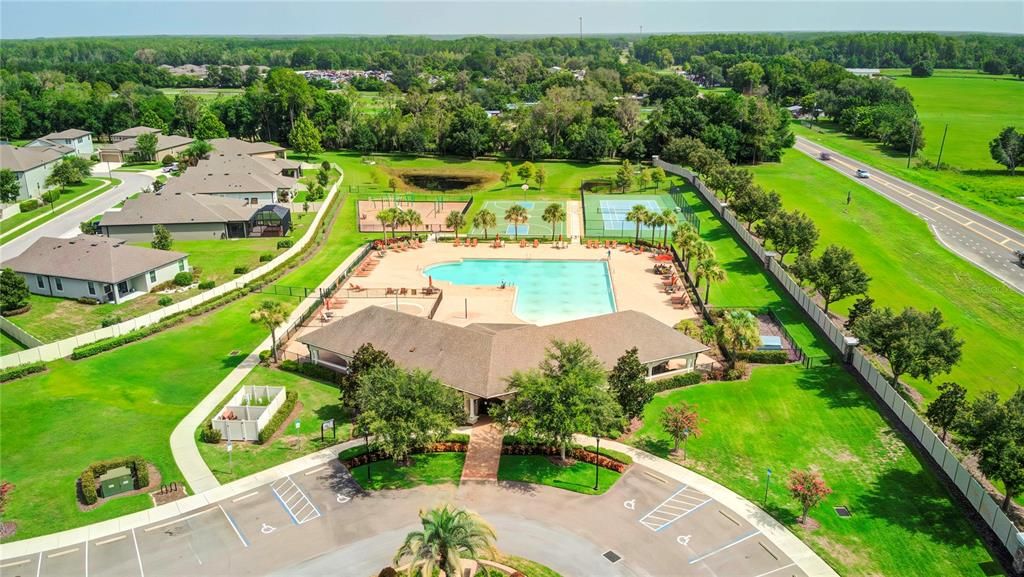 Community Amenities - Cabana, Pool, Splash Pad, Playground, Basketball Courts, Tennis Courts