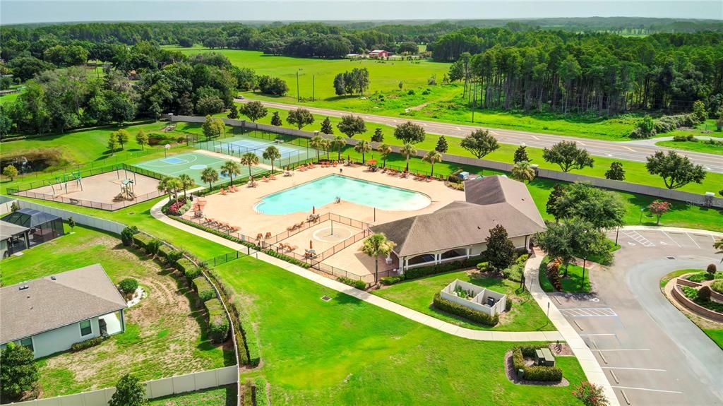 Community Amenities - Cabana, Pool, Splash Pad, Playground, Basketball Courts, Tennis Courts