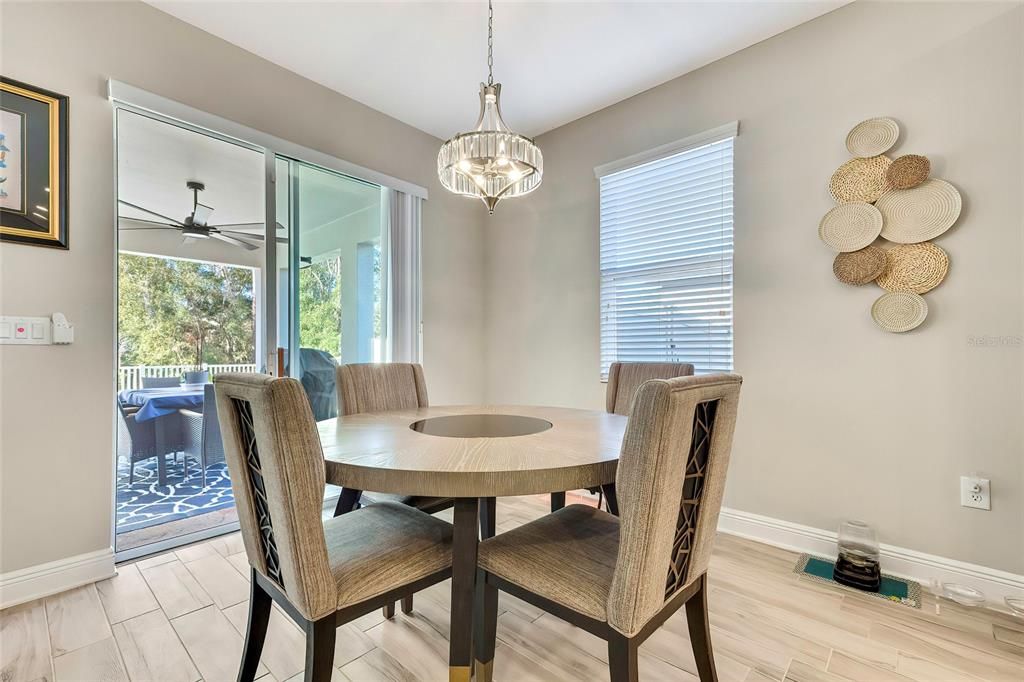 Dining Area Within the Kitchen